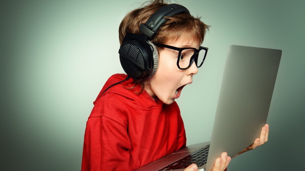 Cyber Crime, Kinder, Malware