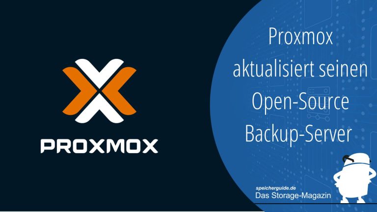 Proxmox aktualisiert seinen Open-Source Backup-Server