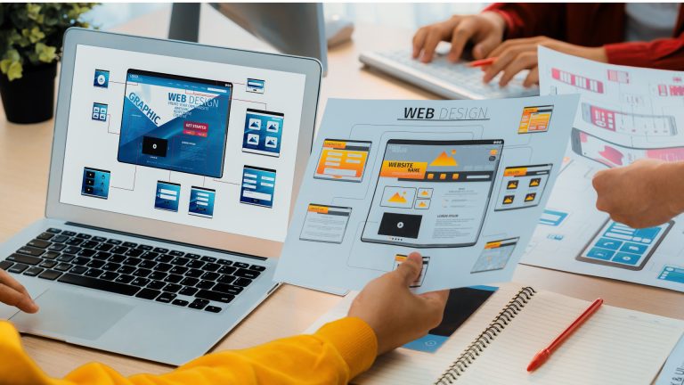 Welches Webdesign ist das passende für mein Unternehmen? 1 Webdesign shutterstock 2425587979 1920x1080
