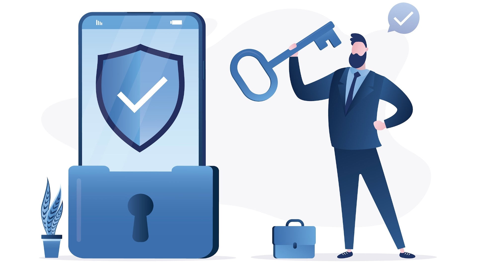 Unternehmensdaten:Vom IT-Risiko zur sicheren Festung 1 Schloss-Sicherheit