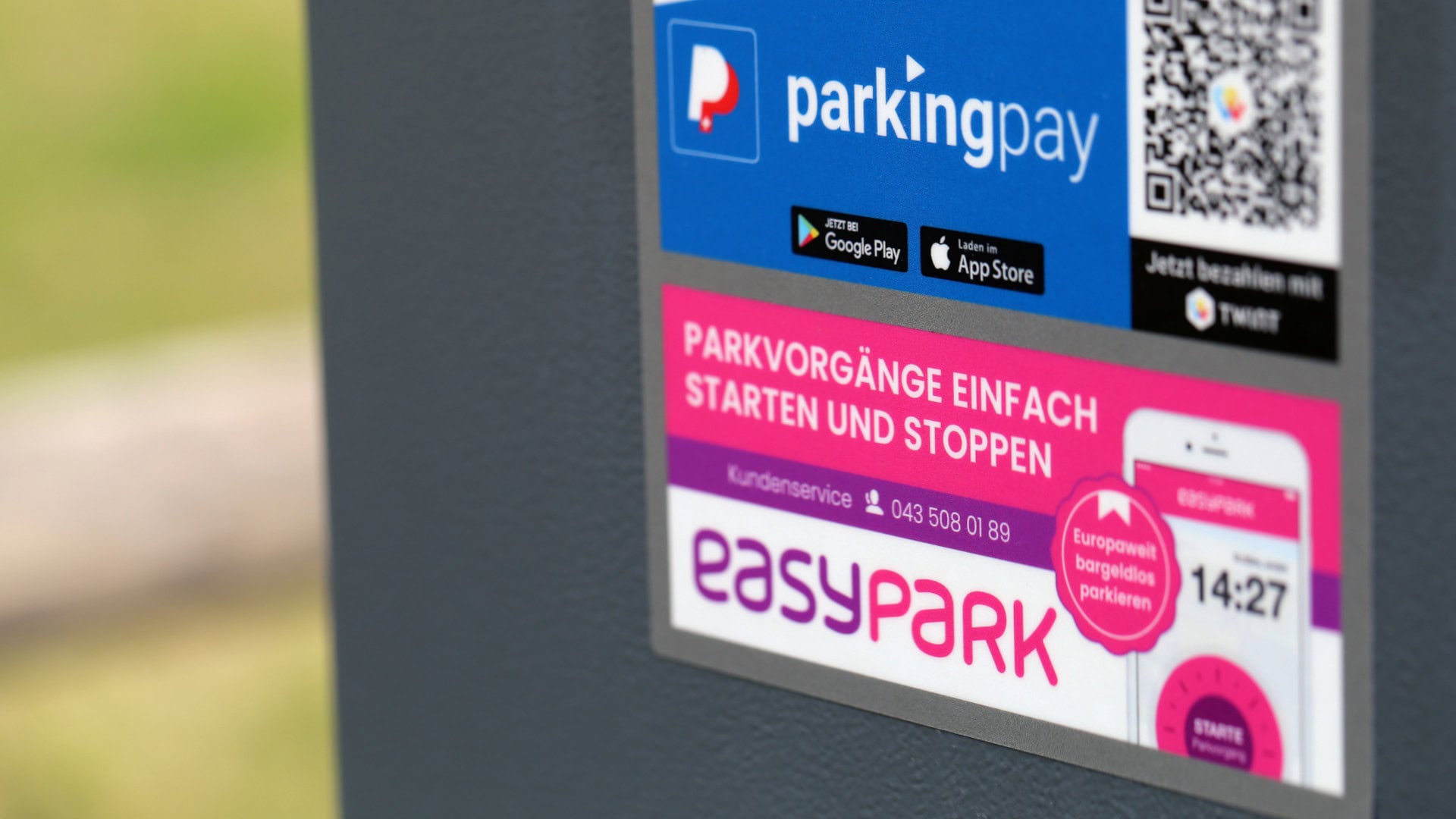 Gefälschte easypark-Websites: QR-Code-Betrug an Parkautomaten 1 Easypark