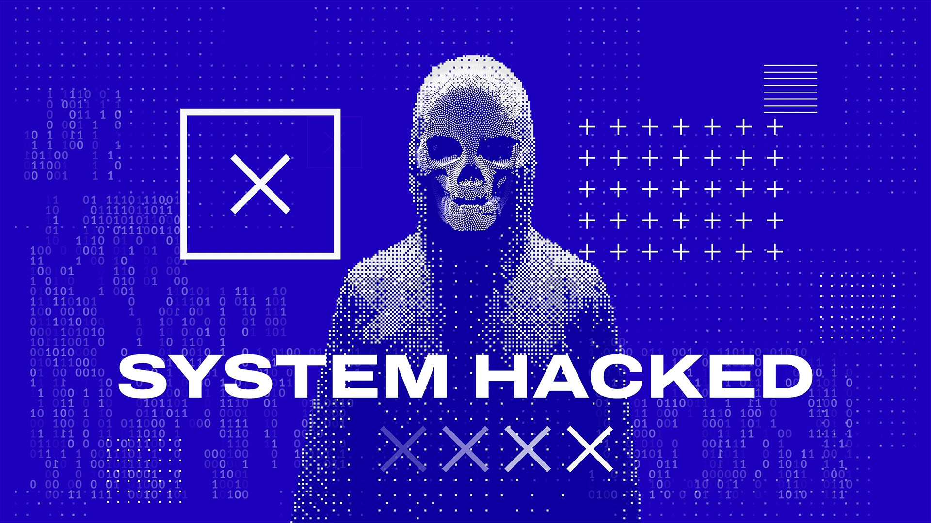 Hackerangriff auf IT der Stadt Aschaffenburg 1 Hacker, Hackerattacke, System hacked