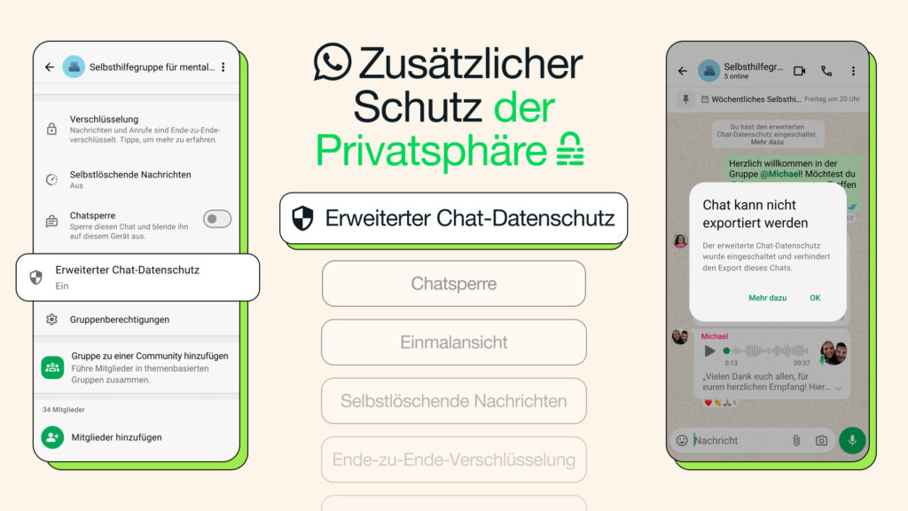 Whatsapp Erweiterter Datenschutz