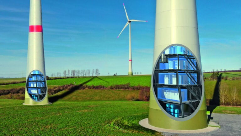Grüne IT-Energie im Windrad 1 Rittal WindCore