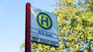 HVV, Hamburg, St. Pauli, Bus, Bushaltestelle