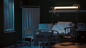 Krankenhausbett