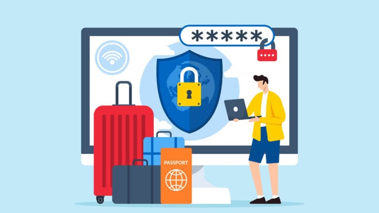 Urlaub-Security