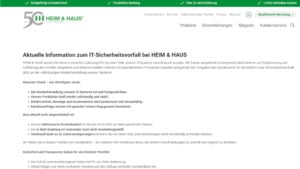 Haus & Heim Cyberangriff-