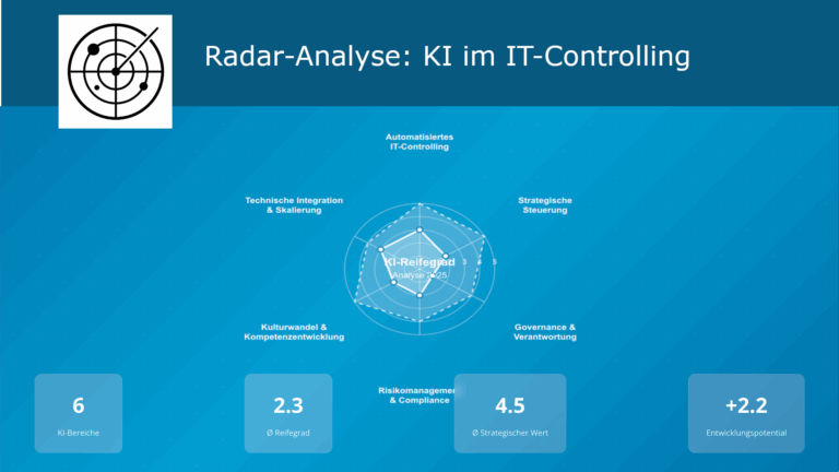 Radaranalyse im IT Controlling