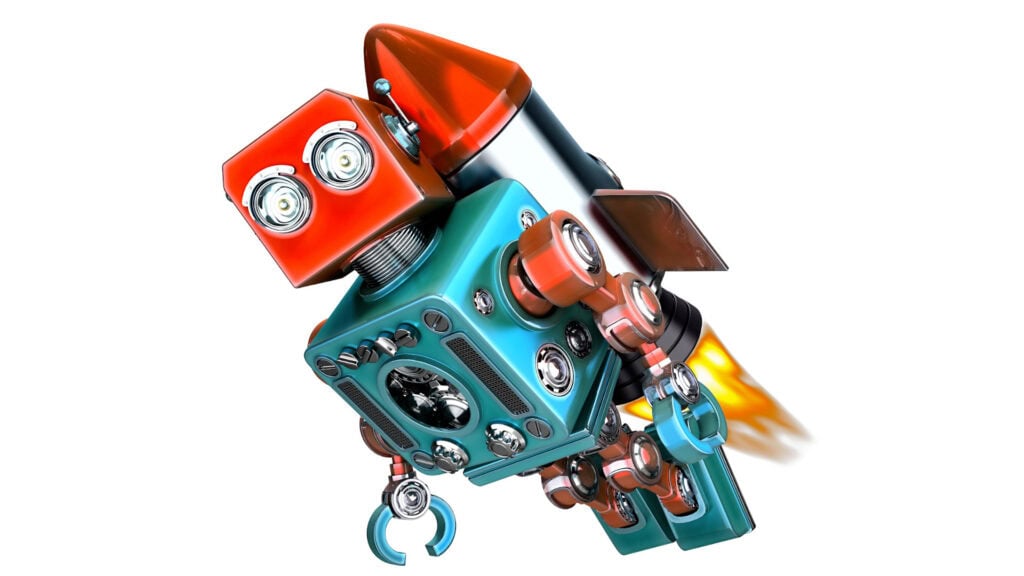 Roboter-Flug