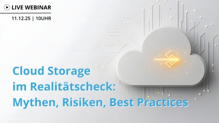 Cloud Storage im Realitätscheck: Mythen, Risiken, Best Practices 5 Impossible Cloud Webinar