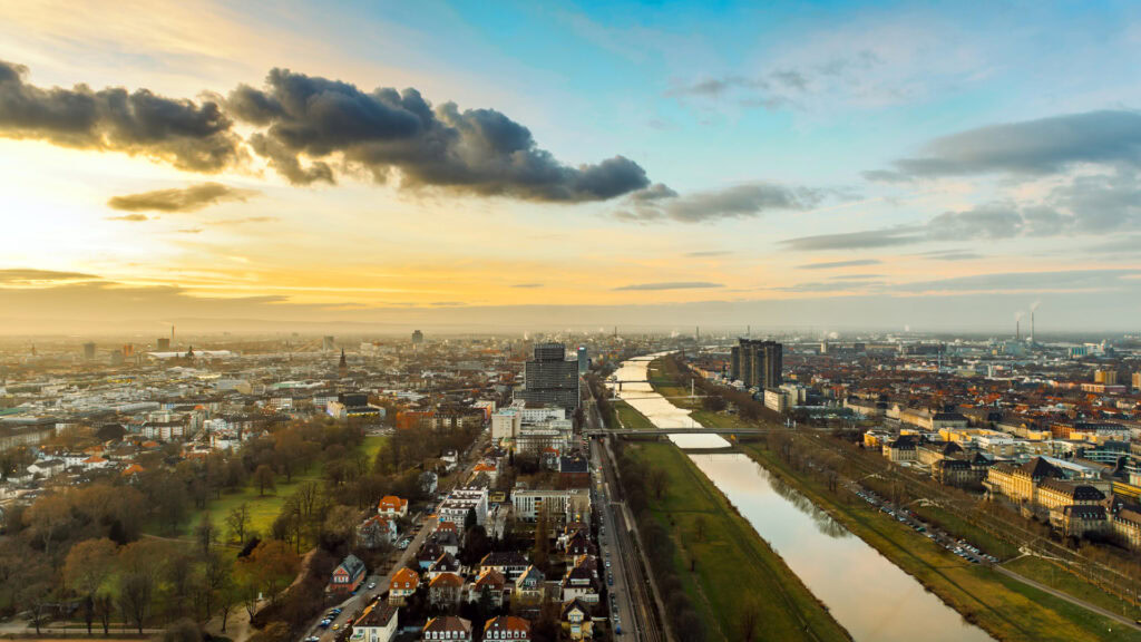 Ludwigshafen Skyline