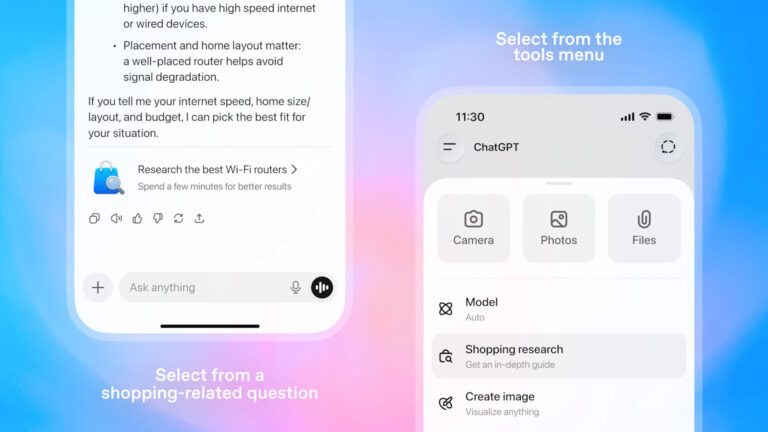 OpenAI macht ChatGPT mit neuer Funktion zum Einkaufs-Helfer 6 Shopping Research ChatGPT