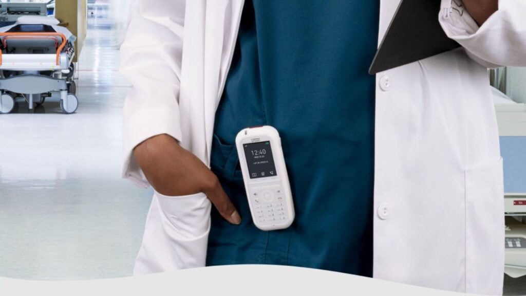 Gesundheitswesen, Telefonie, Kommunikation Bildquelle 2025 Snom Technology