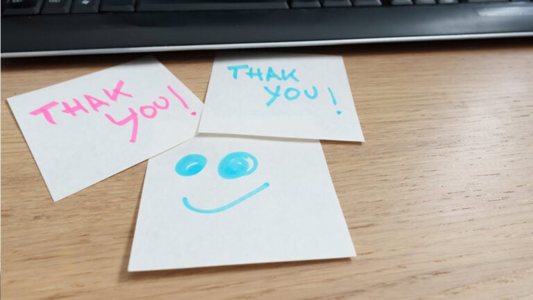 Kleine Gesten mit großer Wirkung im Arbeitsalltag 3 Danke