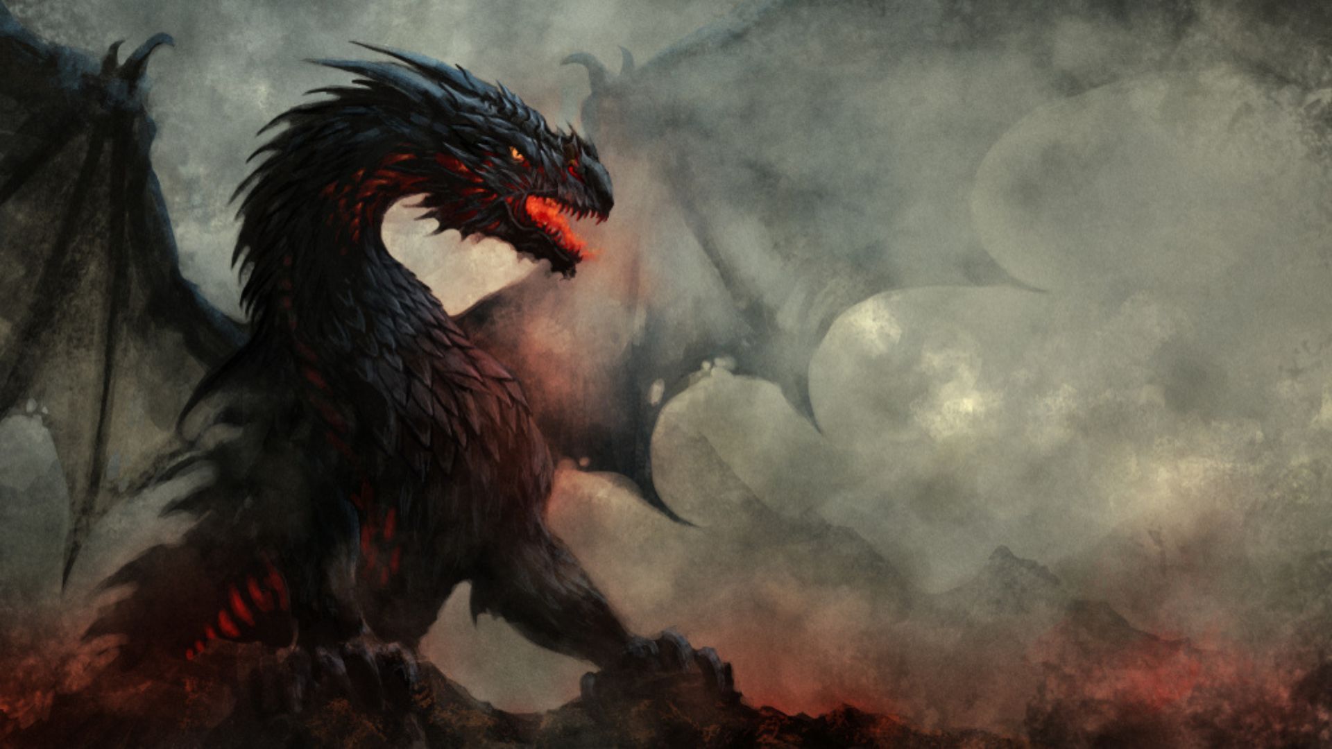 Inside Ink Dragon 1 Drache, Dragon