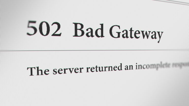 502 Bad Gateway – was tun? 2 502 Bad Gateway