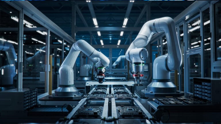 Dark Factories: Die Zukunft mit „Geister-Fabriken“ 10 Roboter