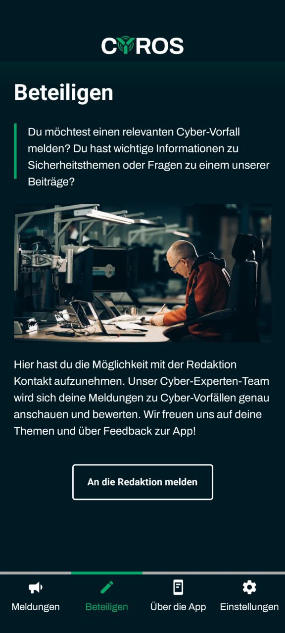 CYROS: Diese neue App warnt vor Cyberangriffen 2 cyros