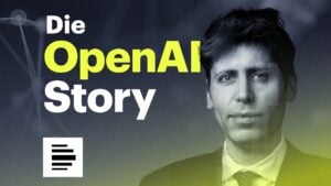 OpenAI, OpenAI Story, ChatGPT, Sam Altman Bildquelle: Deutschlandradio / A Color Bright / Joel Saget / AFP