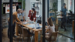 Sharp Hybrid Meeting2