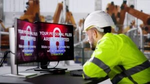 Cyber Attack, Cyberangriffe Produktion, Produktion, OT-Sicherheit, Fertigung, Cyberangriffe Fertigung, Cyberangriffe Maschinen, Cyberangriffe auf Produktionsanlagen statt Server, Cyberangriff, Cybercrime