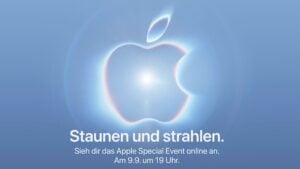 Apple Event Bildquelle: Apple/Screenshot