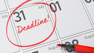 Deadline Juli