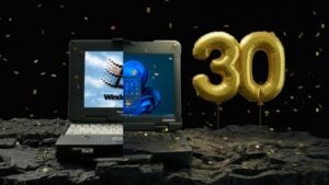 Panasonic Toughbook 30 Jahre Bildquelle: Panasonic