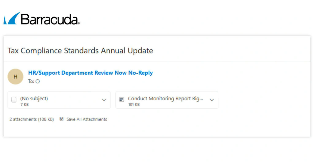 Kalender-Phishing: Wie Angreifer .ics-Dateien für Credential Harvesting missbrauchen 1 Barracuda Kalender Phishing 1
