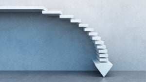 Erfolg, Stillstand, Treppe