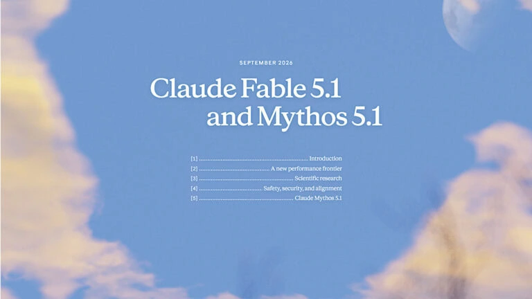 Neues Claude Fable und Mythos 5.1 veröffentlicht