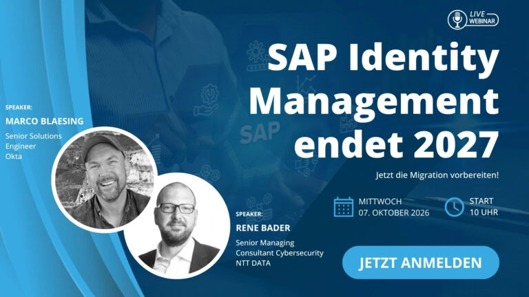 SAP Identity Management endet 2027: Jetzt die Migration vorbereiten 2 Okta_Web_Okt26_1920x1080px