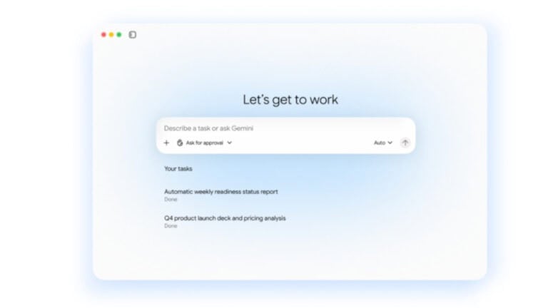 Google: Gemini-Agenten erhalten eigene Workspace-Konten